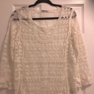 Sorrento Sheer Lace Top